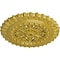 Ekena Millwork Sellek Ceiling Medallion (Fits Canopies up to 1 1/8"), 18 1/2"OD x 7/8"ID x 1 1/2"P, Rich Gold CM18SKRGS - alternate 3
